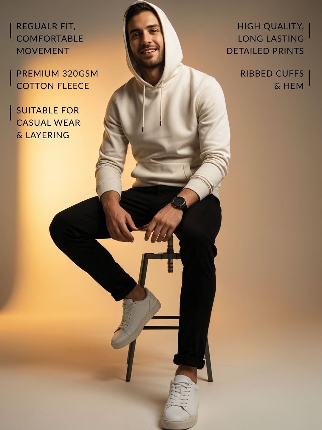 ADRO Printed Knitted Pullover