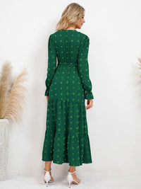 all about you Women Self Design A-Line Midi Dress