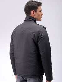 The Indian Garage Co Men Slim Fit Military Bomber Utility Jacket