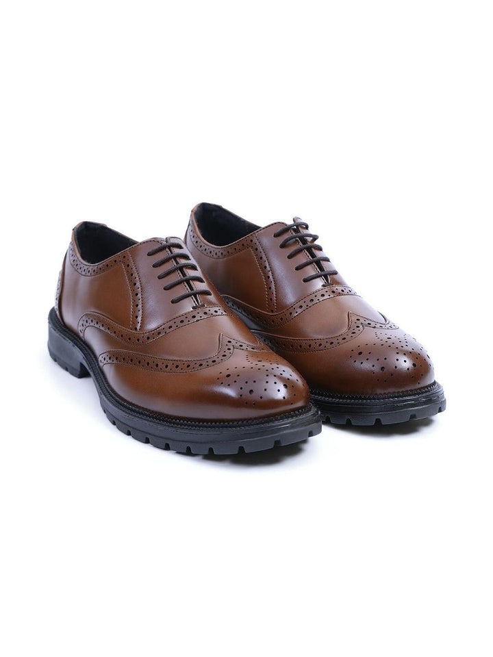 MONKSTORY Men Atelier 1890 Oxford Formal Brogues