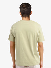 RARE RABBIT Men Typography Printed Round Neck Cotton T-shirt