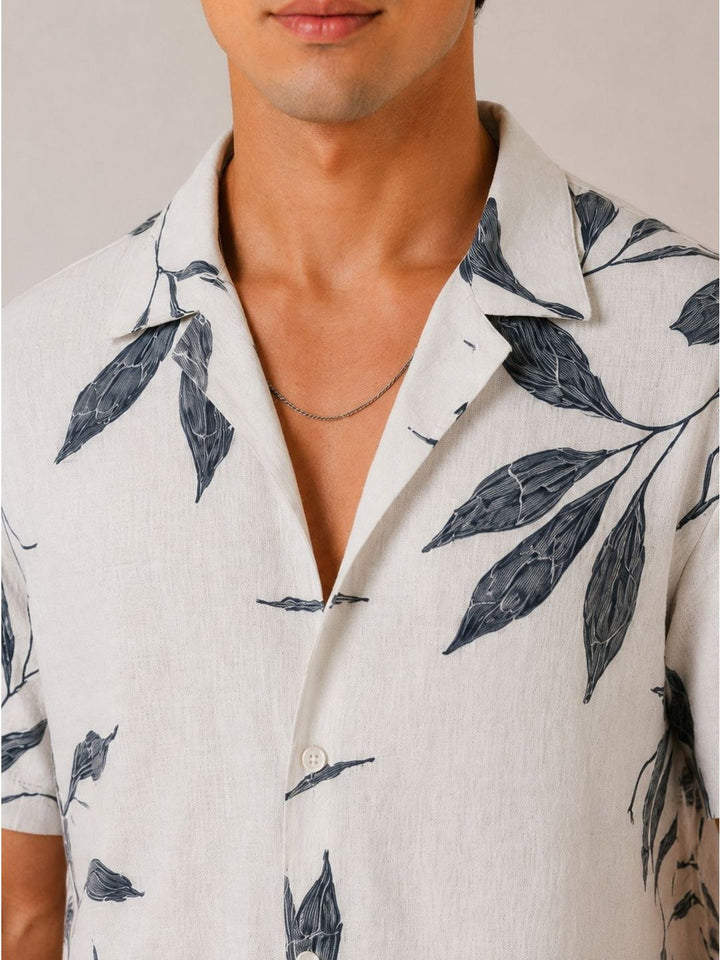 ADRO Men Relaxed Floral Printed Casual Shirt