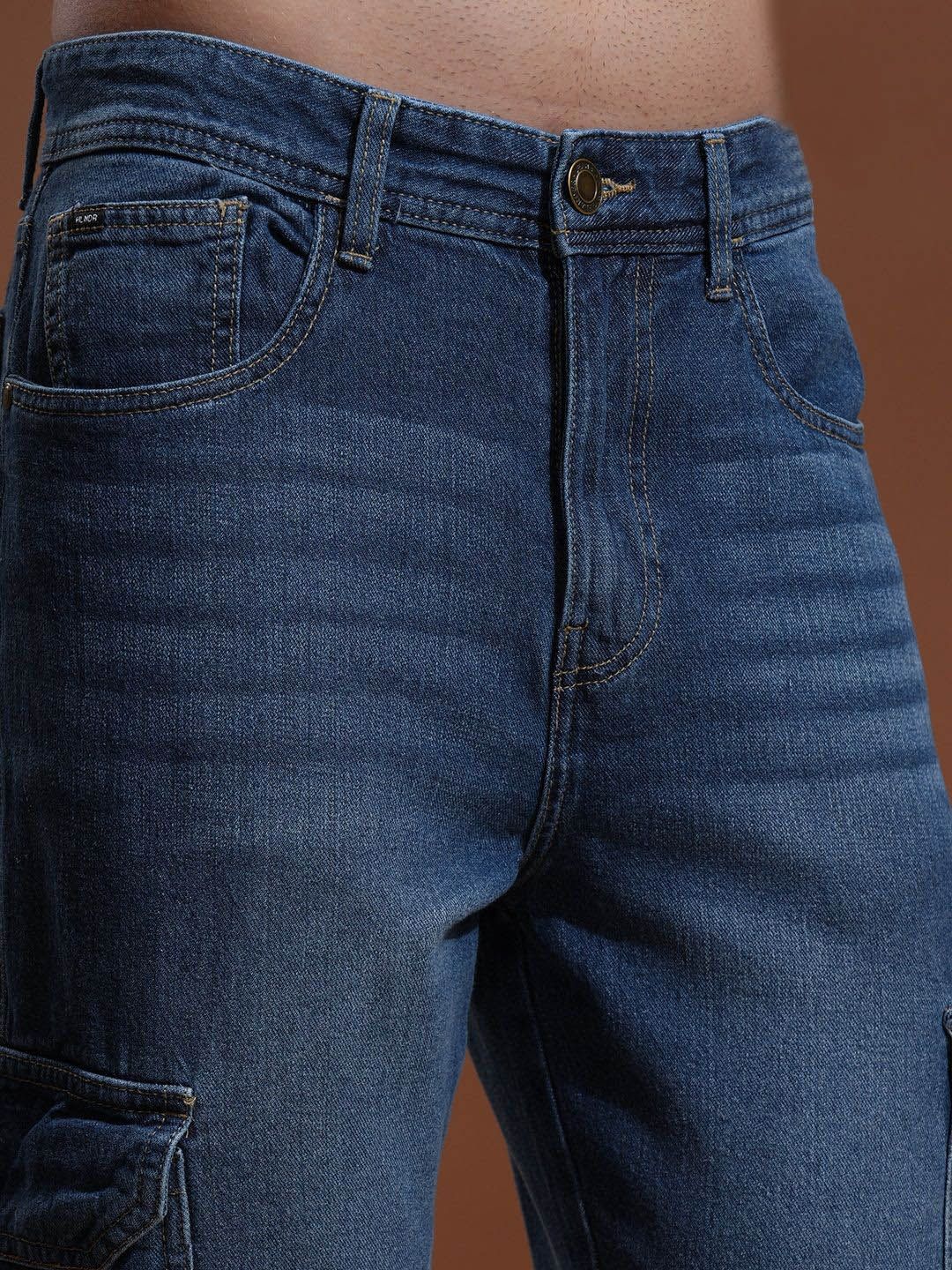 HIGHLANDER Men Straight Fit Light Fade Jeans