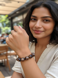 PANASH Artificial Beaded Elasticated Bracelet