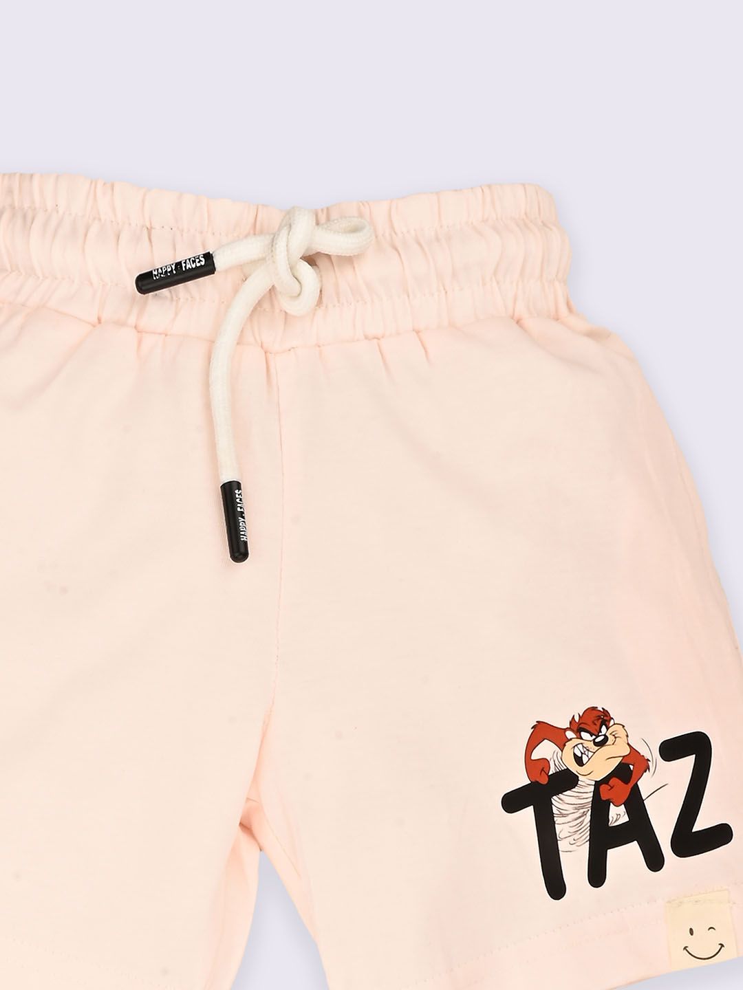 Happy Faces Boys Looney Tunes Printed Cotton Shorts