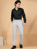 Moda Rapido Men Easy Wash Pleated Trousers