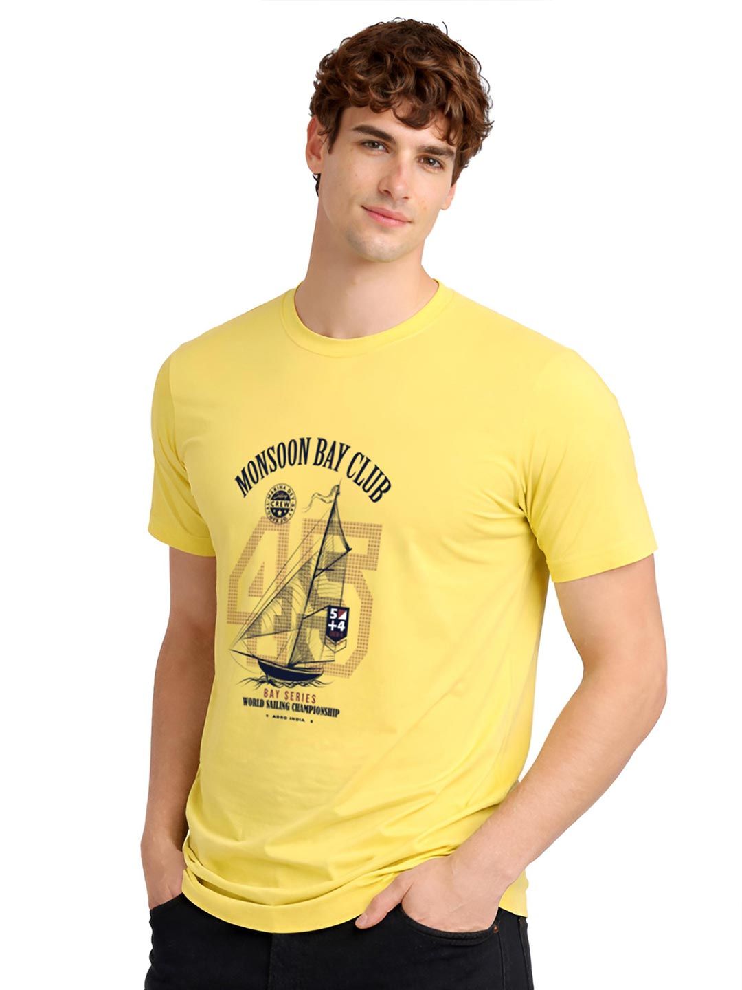 ADRO Men Printed T-shirt