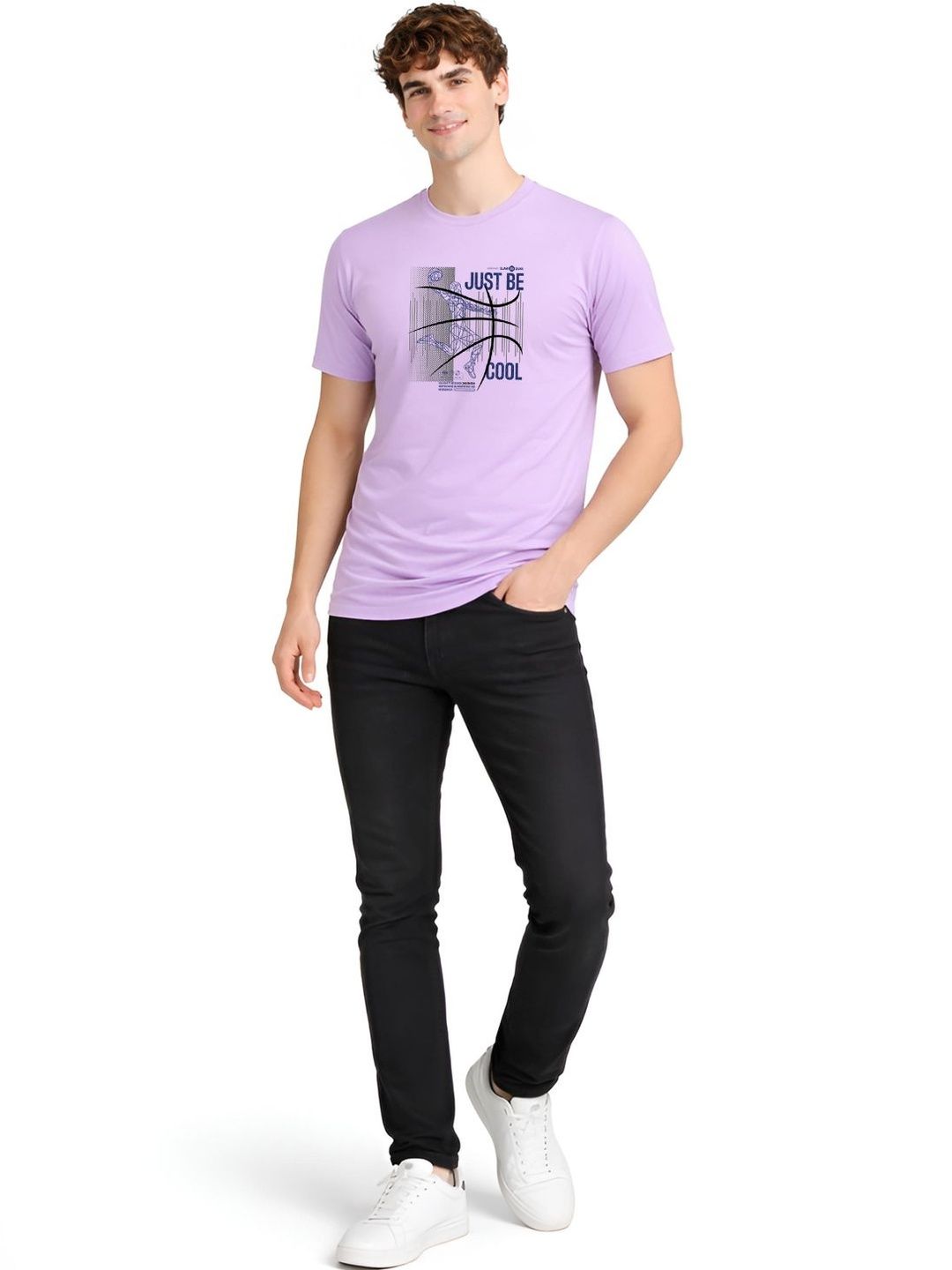 ADRO Men Printed T-shirt
