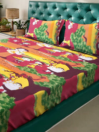 Myntra Elegant Homes Unisex Multi Bedsheets