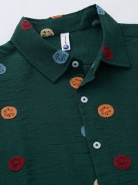 Thomas Scott Men Premium Fit Spread Collar Solid Casual Shirt