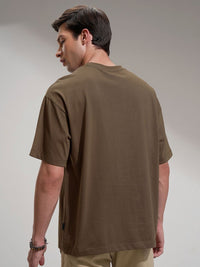 HIGHLANDER Men Drop-Shoulder Sleeves T-shirt