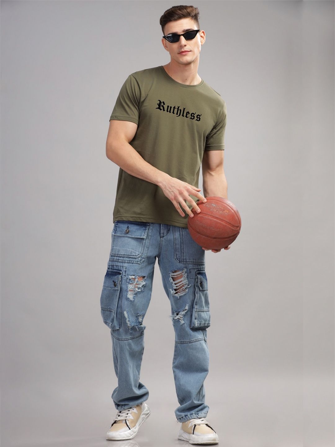 ADRO Men Printed T-shirt