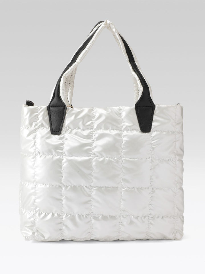 DressBerry Quilted Shopper Handheld Bag