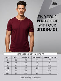 ADRO Wanderlust World Map Graphic Printed Round Neck Skin-Friendly Regular Fit T-shirt