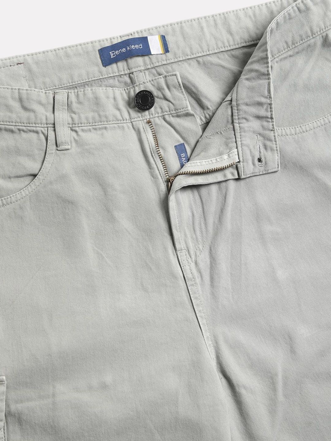 Bene Kleed Men Classic Loose Fit Cargos Trouser