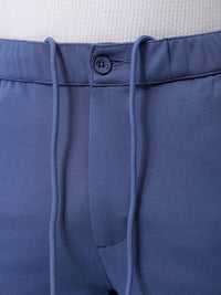 The Indian Garage Co. X Luxe Men Textured Slim Fit Trousers