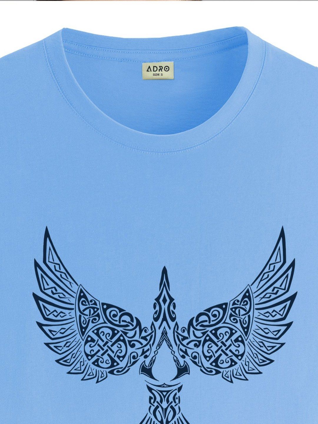 ADRO Men Typography Printed T-shirt