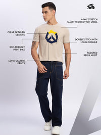 Tshirts ADRO Men Beige