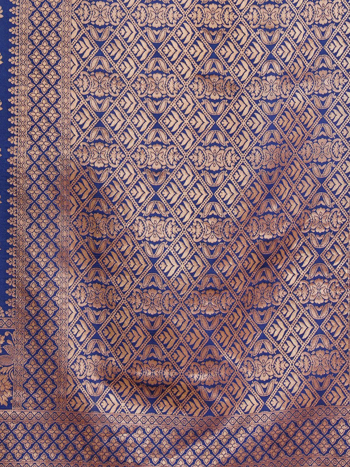 KALINI Woven Design Zari Art Silk Banarasi Saree