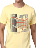 ADRO Men Graphic Printed Pure Cotton Round Neck T-shirt
