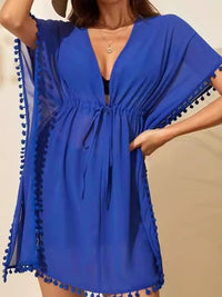 Dressberry Women Kimono Sleeve Kaftan Mini Dress