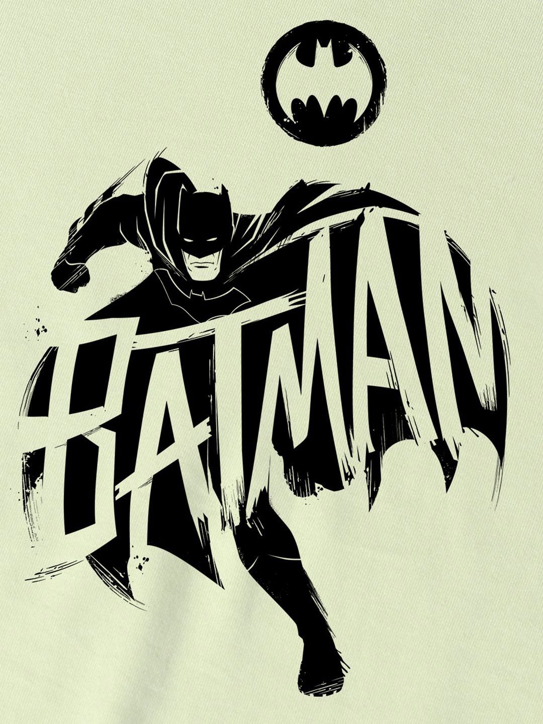Men's Batman Graphic Oversized T-Shirt