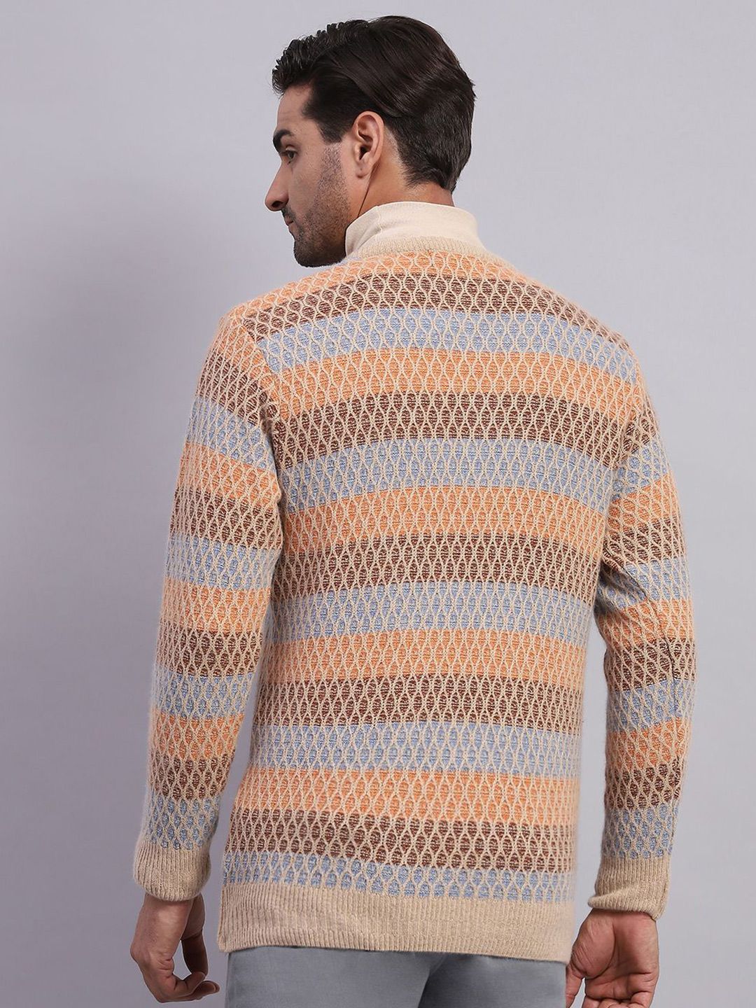 Monte Carlo Men Self Design Pullover