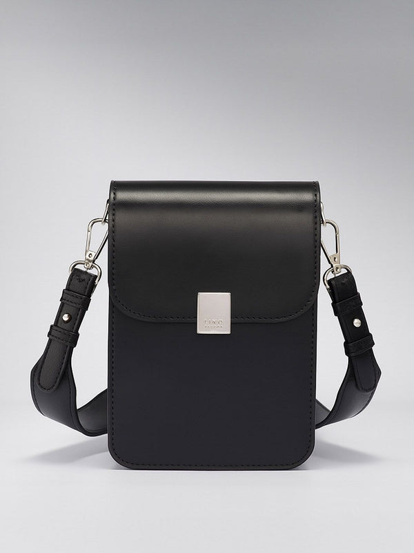 Lino Perros Structured Sling Bag WIth Detachable Sling Strap