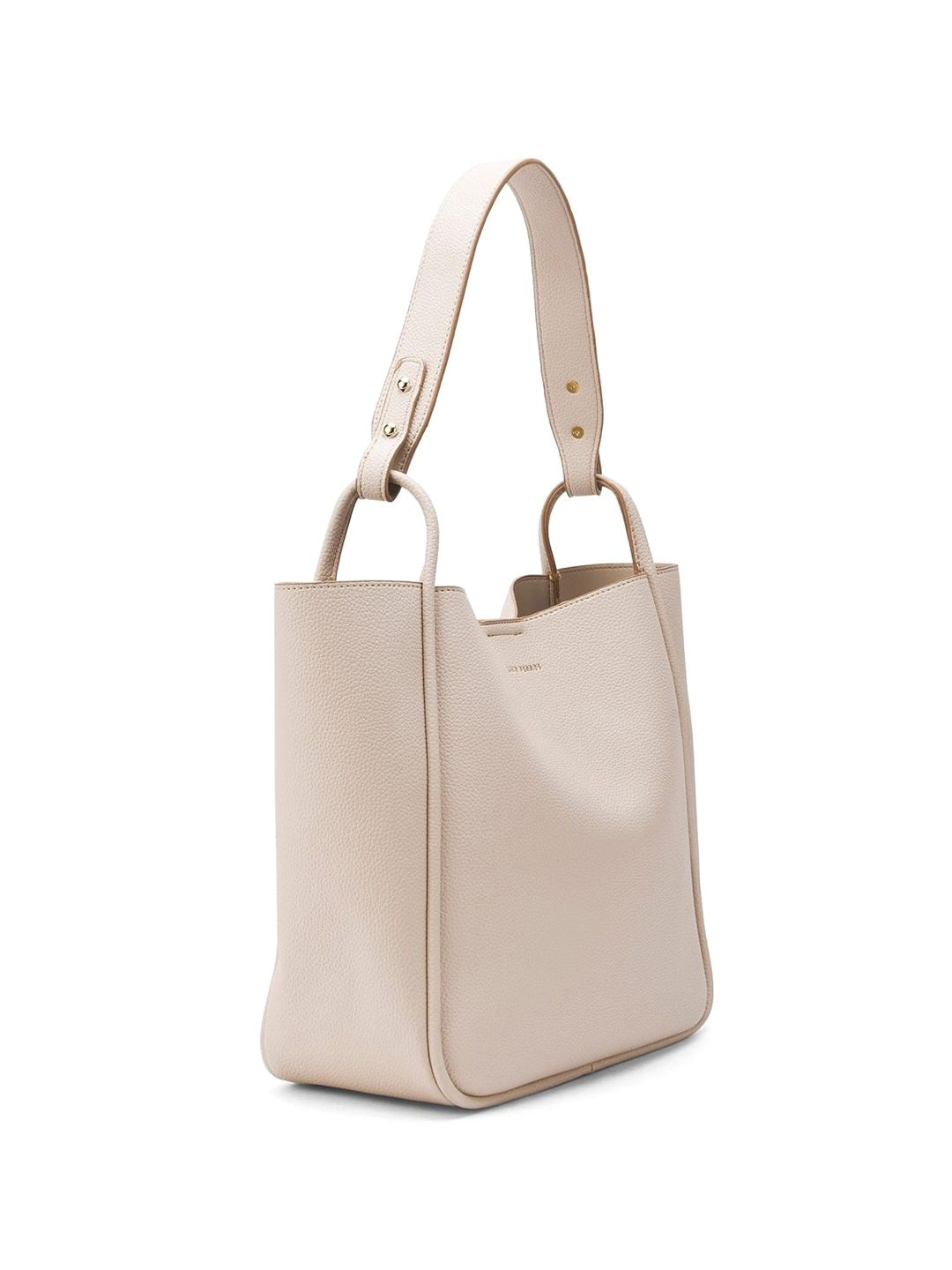 Lino Perros Colourblocked Oversized Shopper Tote Bag with Tasselled