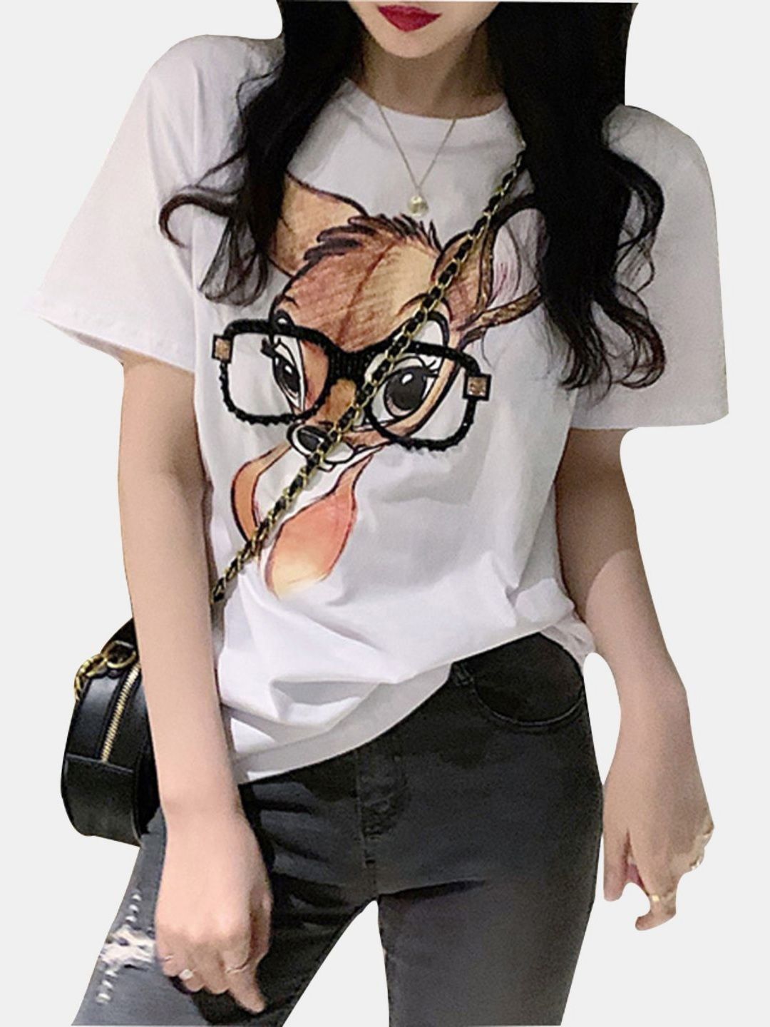 DressBerry Women Printed T-shirt