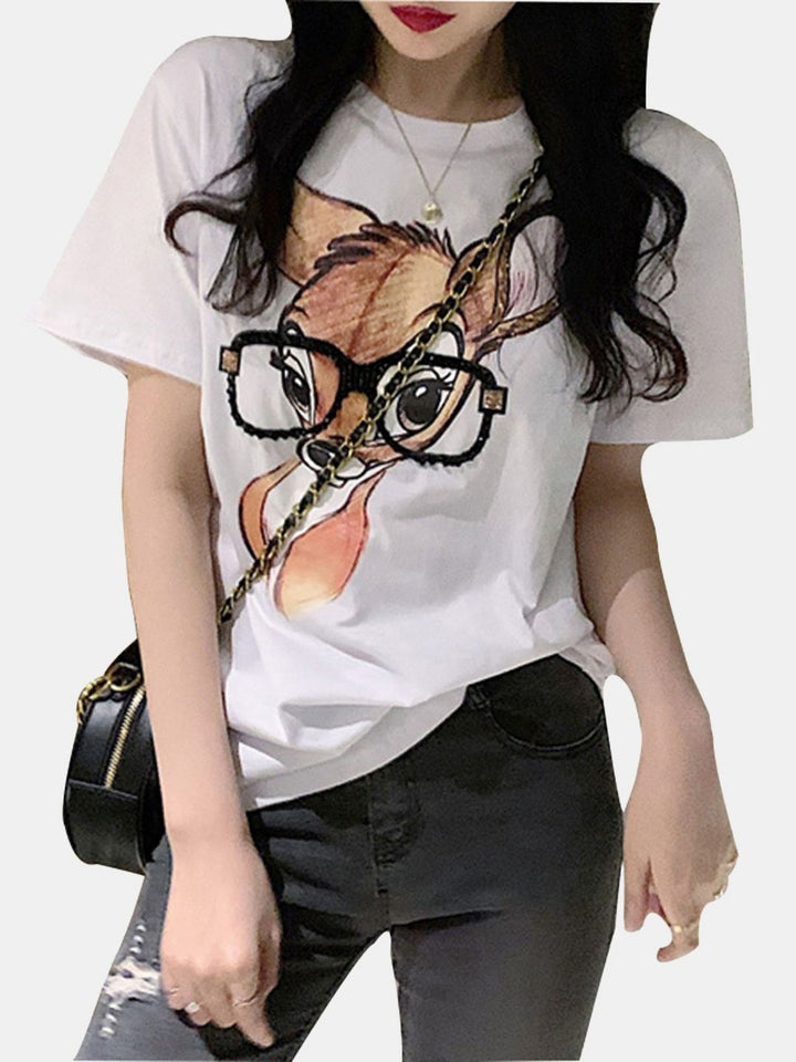 DressBerry Women Printed T-shirt