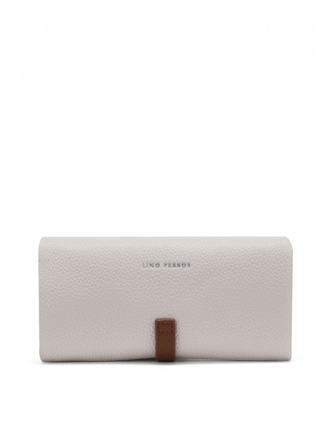 Lino Perros Women Solid Textured Envelope Wallets