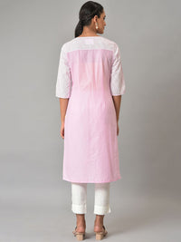 AURELIA Women Printed Sequinned Kaftan Kurta