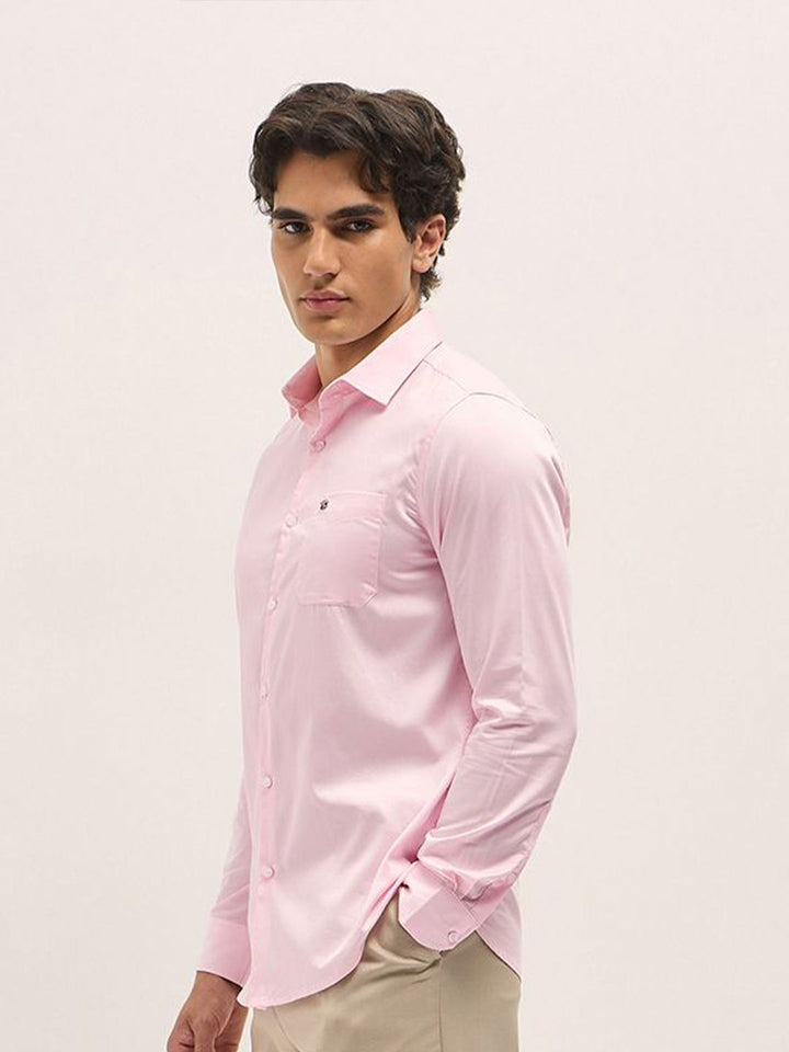 THE BEAR HOUSE Men Tailored Fit Opaque Formal Shirt