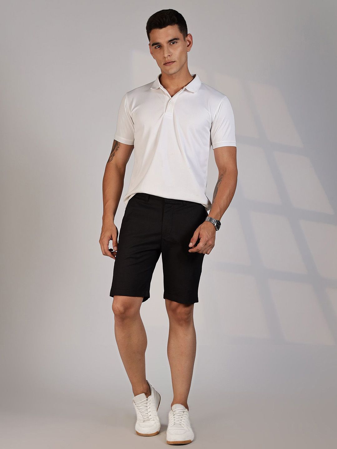 Thomas Scott Men Cotton Slim Fit Outdoor Chino Shorts