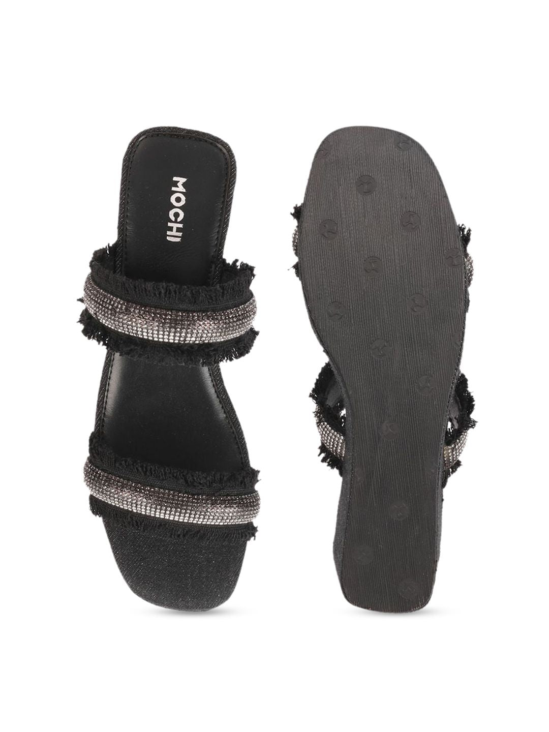Mochi Platform Mules with Tassels