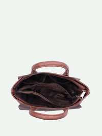 ZOUK Women Floral Printed Swagger Handheld Bag
