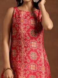 Libas Women Ethnic Motifs Printed Regular Kurta with Palazzos