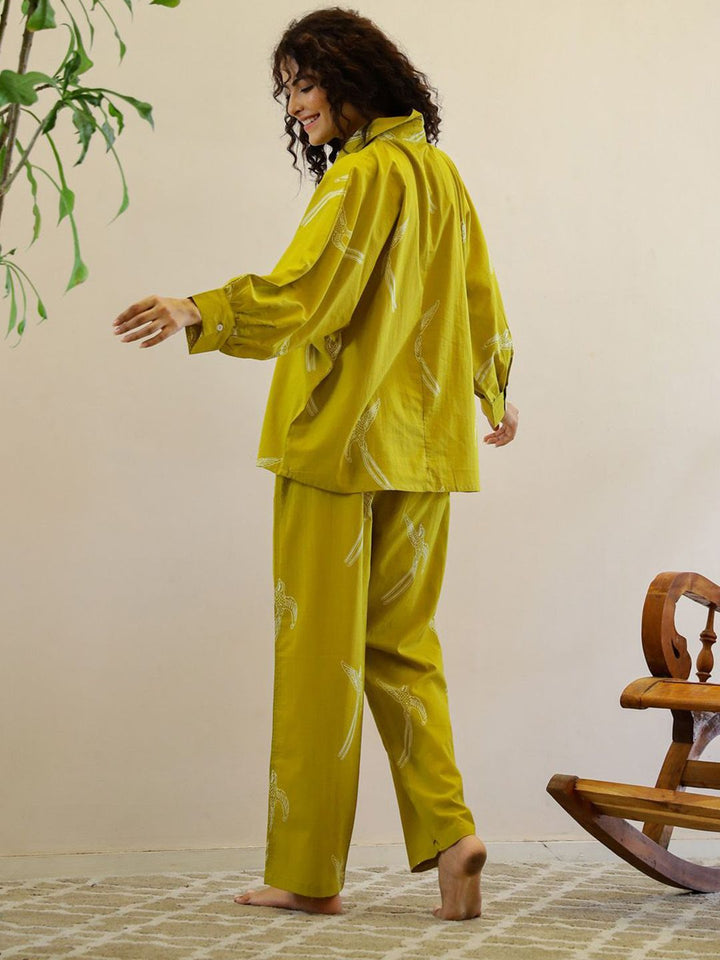 SANSKRUTIHOMES Women Printed Night suit