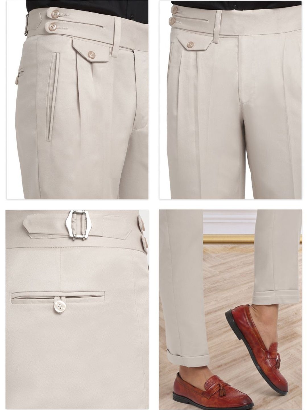 Moda Rapido Men Slim Fit Easy Wash Trousers
