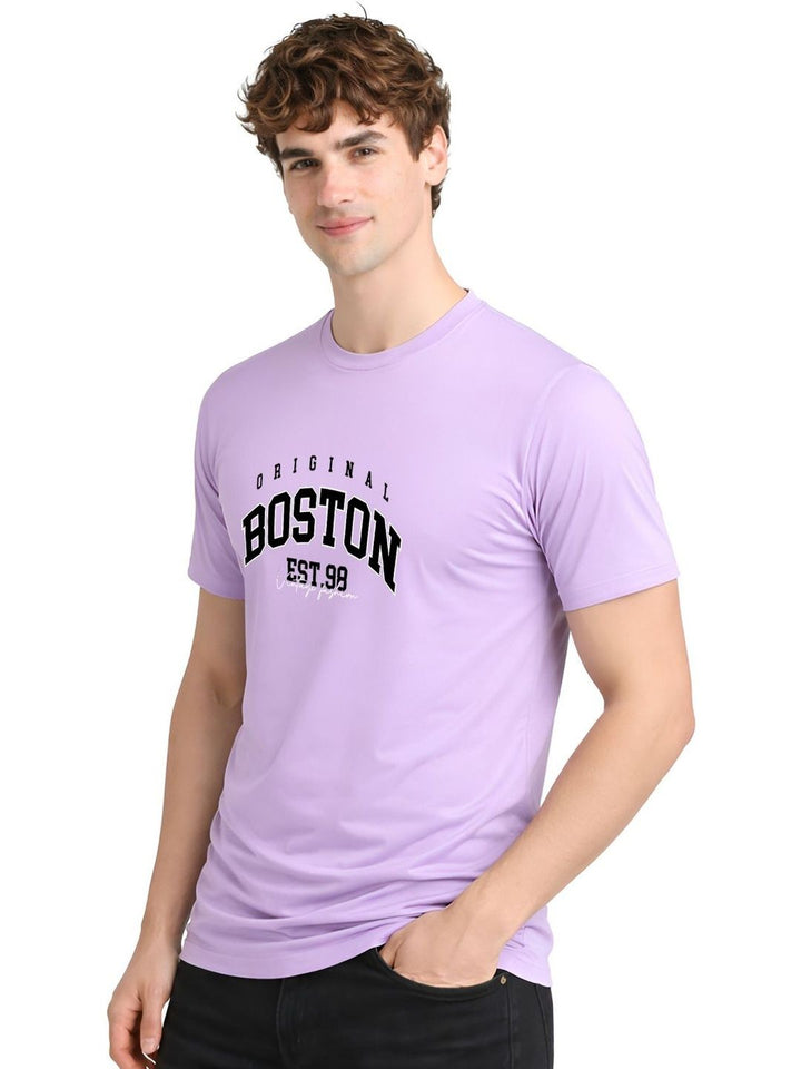 ADRO Men Typography Printed T-shirt