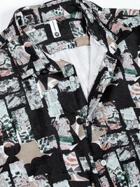 Thomas Scott Men Classic Slim Fit Opaque Printed Casual Shirt