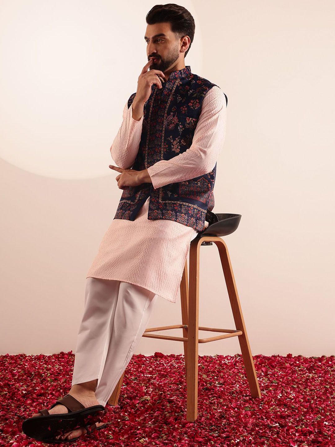SOJANYA Printed Nehru Jacket