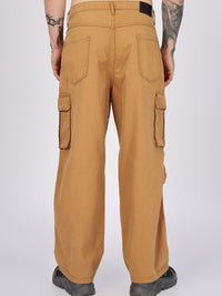 Eszett Men Baggy Fit Cargos Trousers