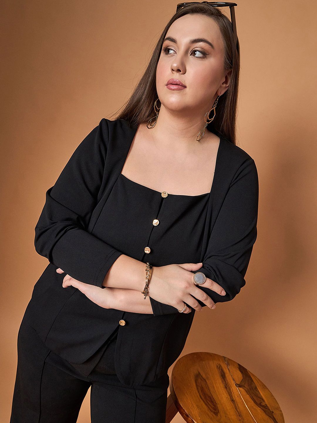 SASSAFRAS Curve Top & Trouser Co-Ords