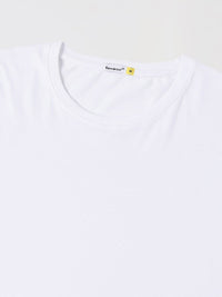 Bewakoof Men White Solid Full Sleeve T-shirt