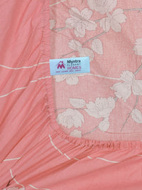 Myntra Elegant Homes Multicoloured Floral 400 TC King Bedsheet with 2 Pillow Covers