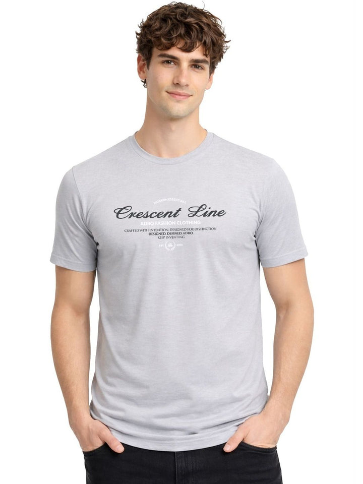 ADRO Men Typography Printed T-shirt