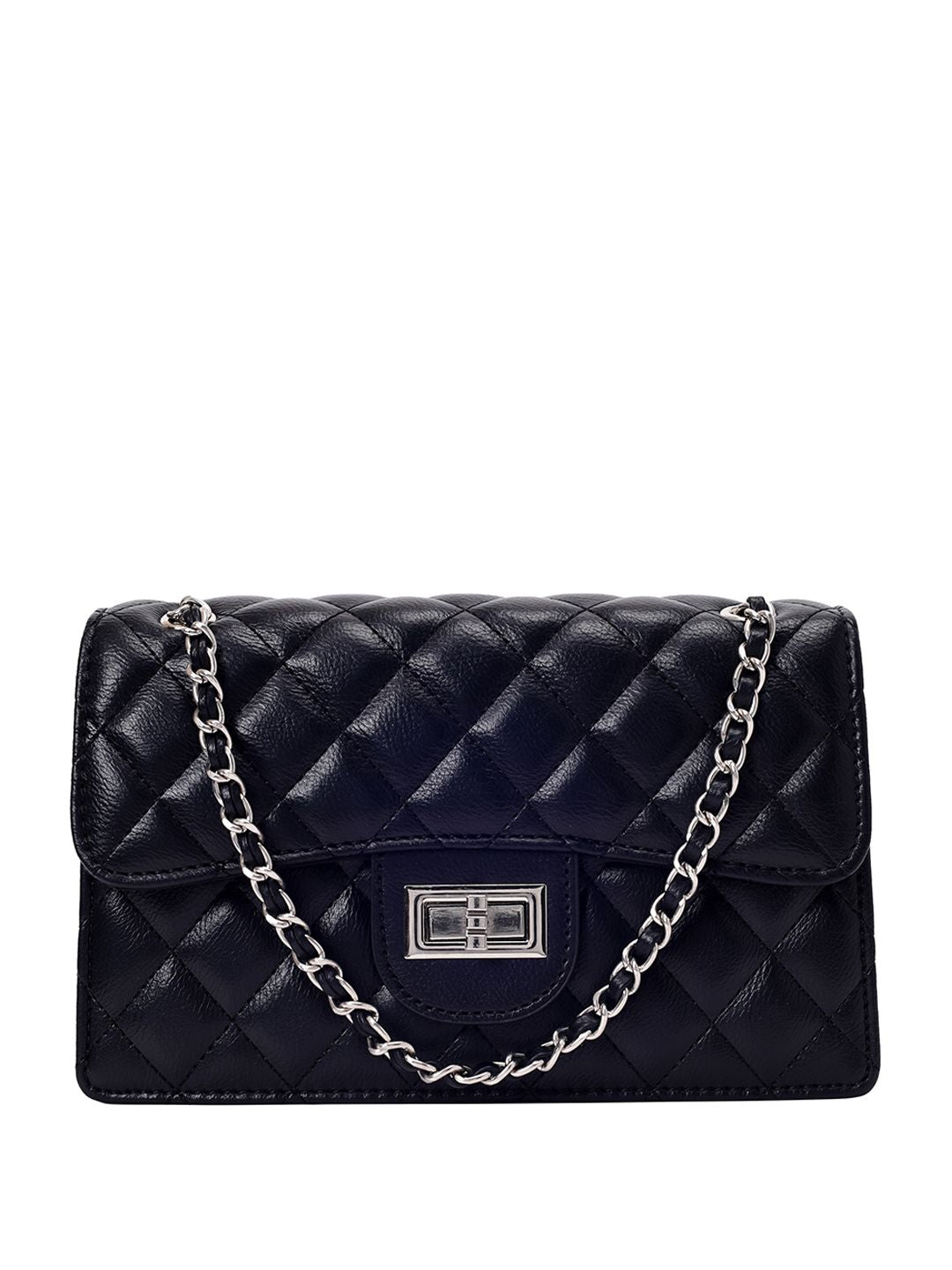 Lino Perros Quilted Structured Shoulder Bag