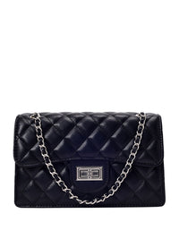 Lino Perros Quilted Structured Shoulder Bag